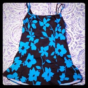 Black & Blue Swimsuit -12